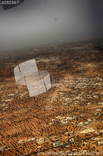 Image of tunisia from the sky
