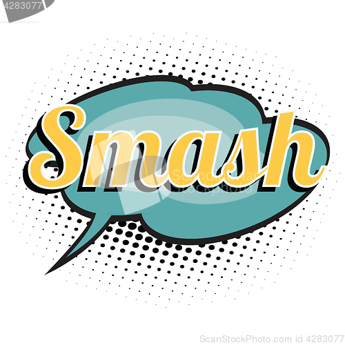 Image of smash comic word