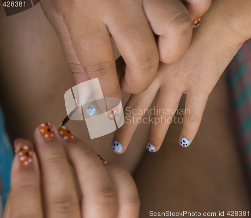 Image of Painting nails