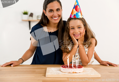 Image of Birthday party with my mom
