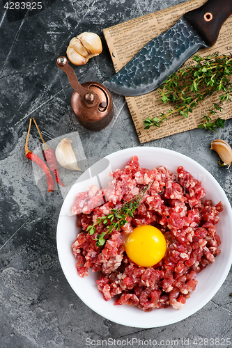 Image of minced meat