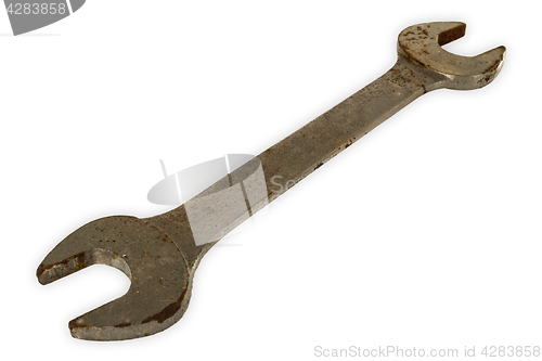 Image of Old rusty spanner