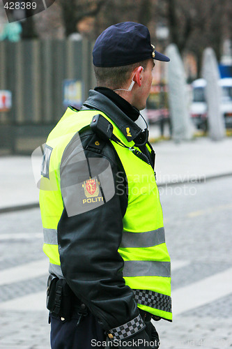 Image of Male police officer