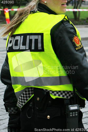Image of Female police officer