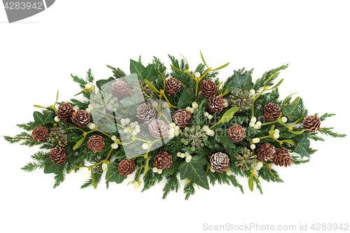 Image of Winter Greenery Display