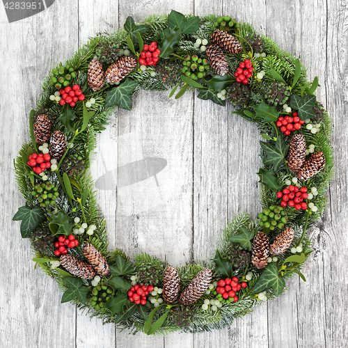 Image of Natural Christmas Wreath