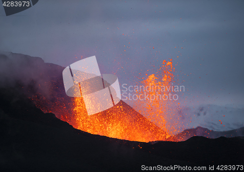 Image of Volcano eruption