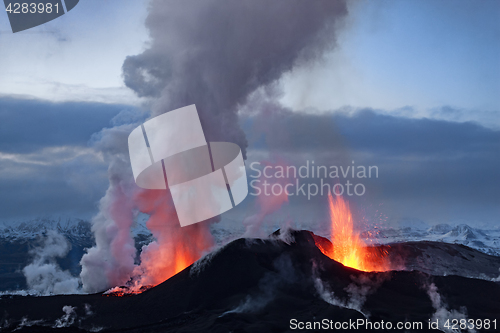 Image of Volcano eruption