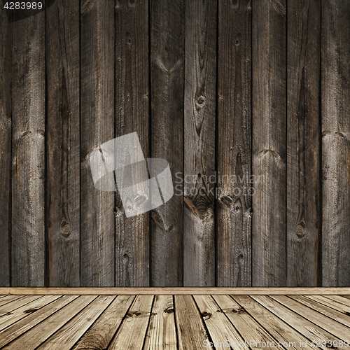 Image of wooden interior