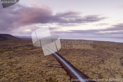 Image of Road through the lava