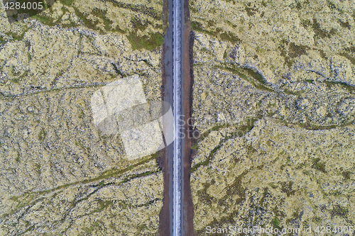 Image of Road through the lava