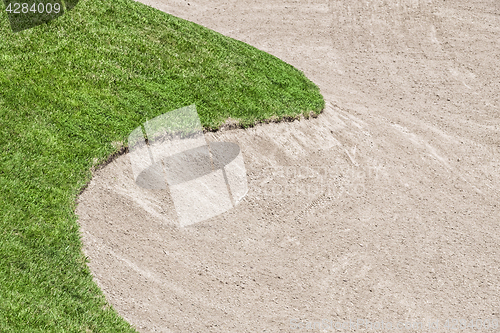 Image of Golf course sand trap