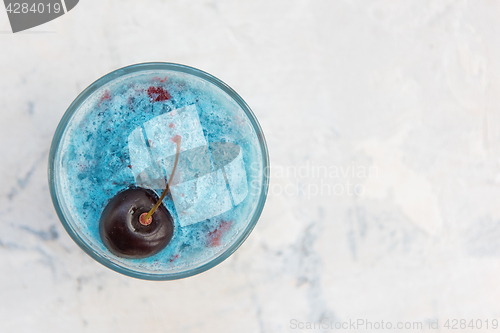 Image of Blue cherry smoothie
