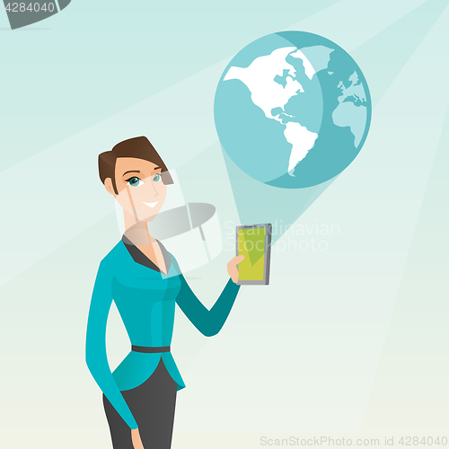 Image of International technology communication.