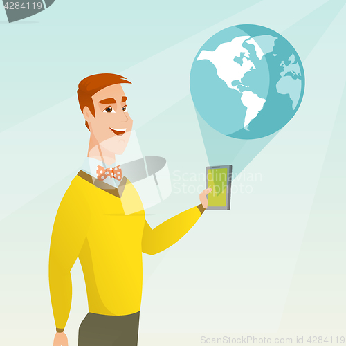 Image of International technology communication.