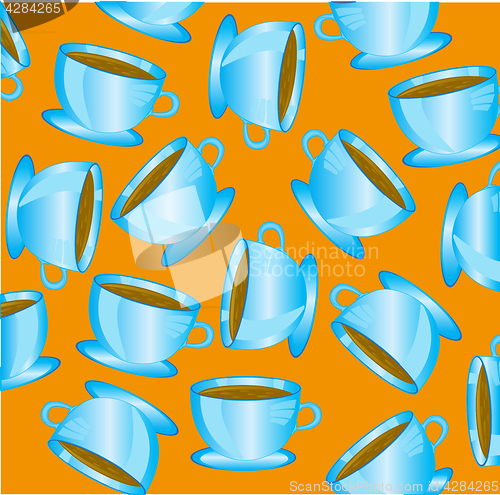 Image of Cup blue with drink
