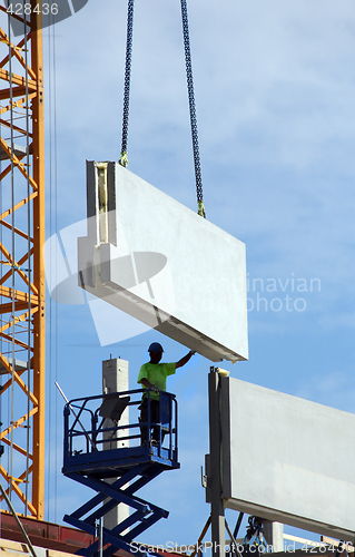 Image of Construction cranes