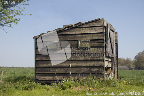 Image of Old Barn standing in the polder