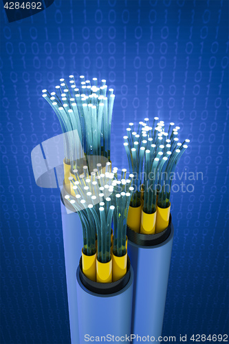 Image of fiber optic cable