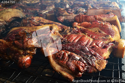 Image of Sinalau Bakas or Smoked Wild Boar