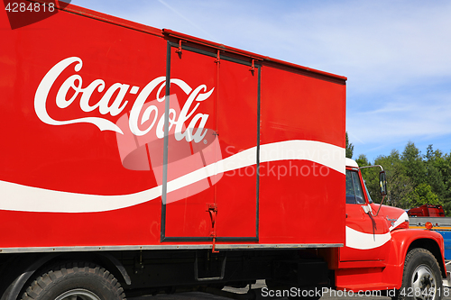 Image of Vintage Coca-Cola Truck 