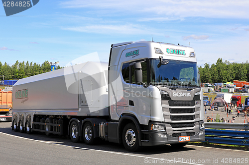 Image of Scania Semi Trailer for Float Glass Transport