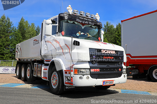 Image of Scania T580 Super Truck on Display