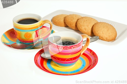 Image of Coffee and biscuits