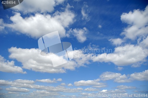 Image of Clouds and blue sky