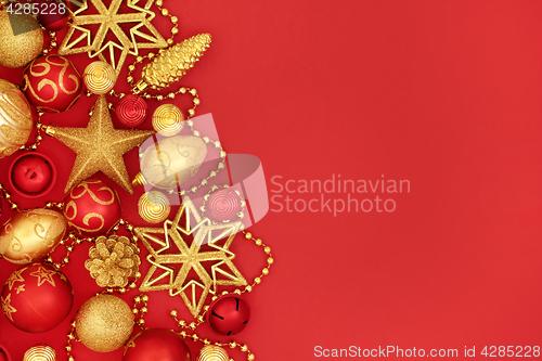 Image of Christmas Decorative Background