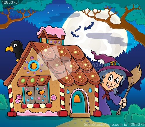 Image of Gingerbread house theme image 4
