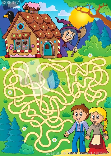 Image of Maze 30 with Hansel and Gretel theme