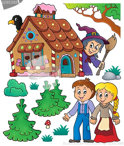 Image of Hansel and Gretel theme set 1