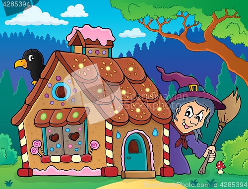 Image of Gingerbread house theme image 3