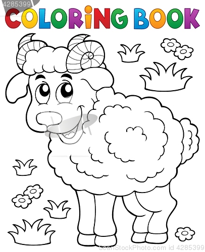 Image of Coloring book happy ram