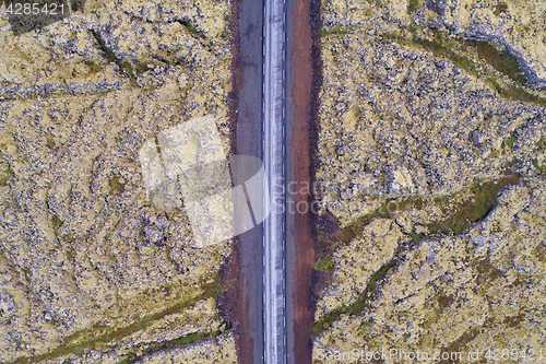 Image of Road through the lava