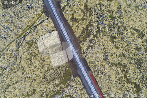 Image of Road through the lava