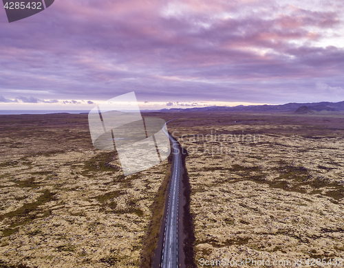 Image of Road through the lava