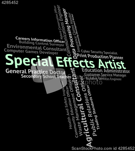 Image of Special Effects Artist Indicates Crafter Hiring And Painting