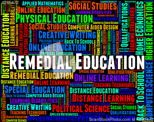 Image of Remedial Education Indicates Rectifying Train And Develop
