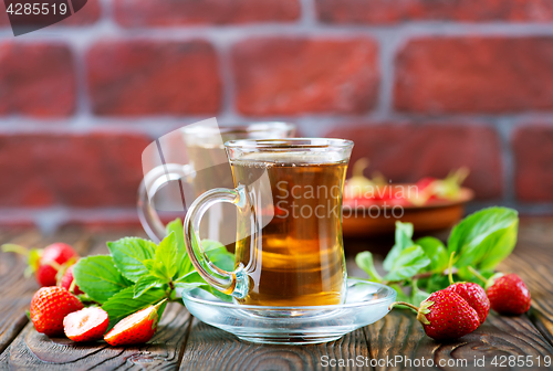 Image of strawberry tea