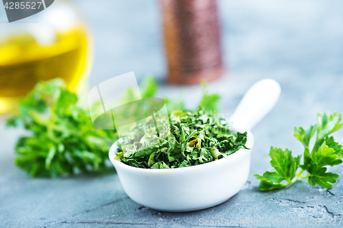 Image of dry parsley