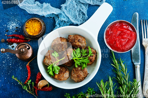 Image of fried meatballs