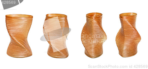 Image of Spiral vases