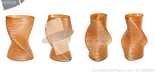 Image of Spiral vases