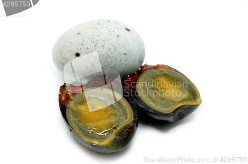 Image of Chinese century eggs