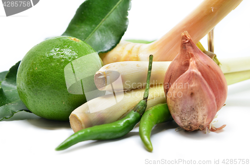 Image of Thai Tom Yam soup herbs