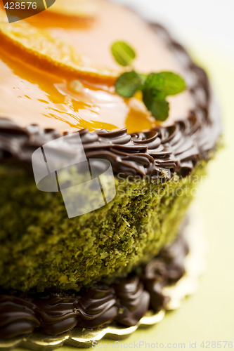 Image of chocolate orange cake