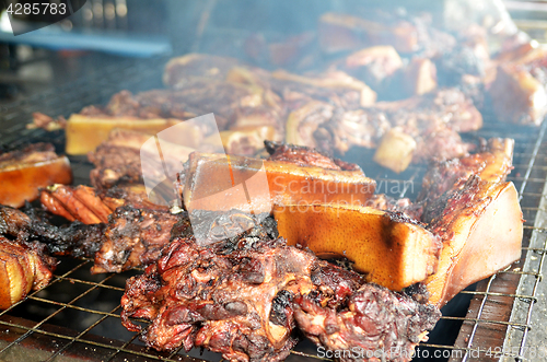 Image of Sinalau Bakas or Smoked Wild Boar