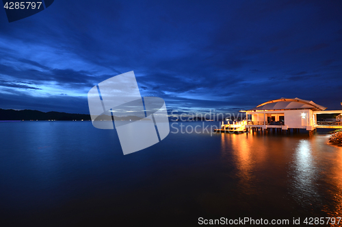 Image of Sunset view in Kota Kinabalu, Sabah